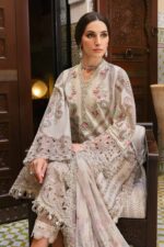 My Fashion Road MARIA B Luxury Unstitched Lawn Collection 2025 | D-2514-B