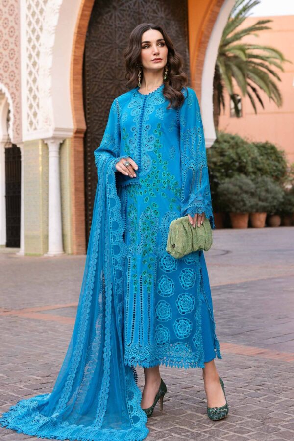 My Fashion Road MARIA B Luxury Unstitched Lawn Collection 2025 | D-2503-B