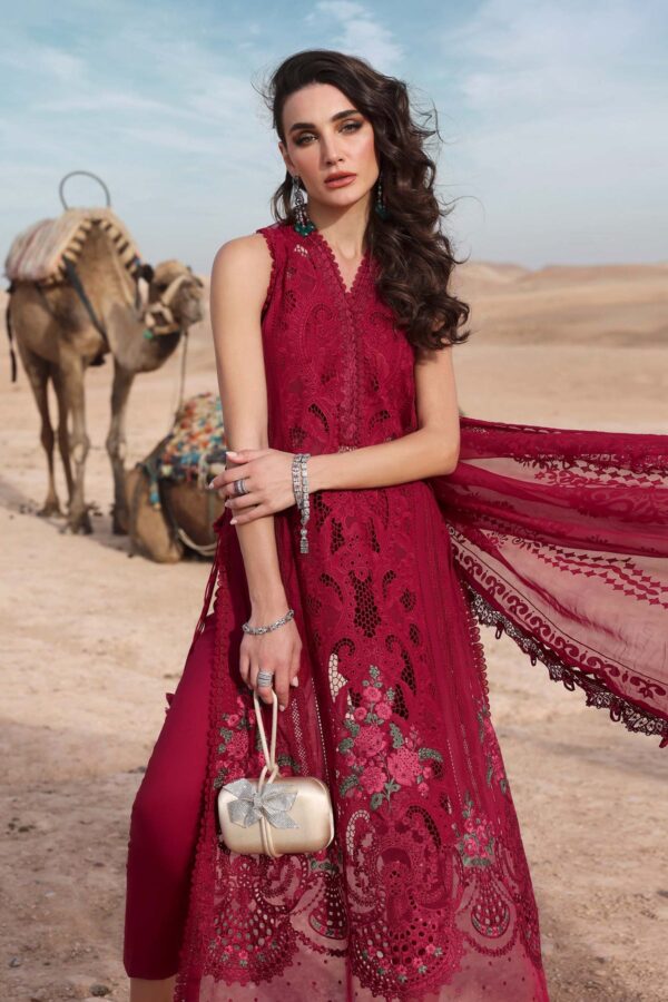 My Fashion Road MARIA B Luxury Unstitched Lawn Collection 2025 | D-2504-A