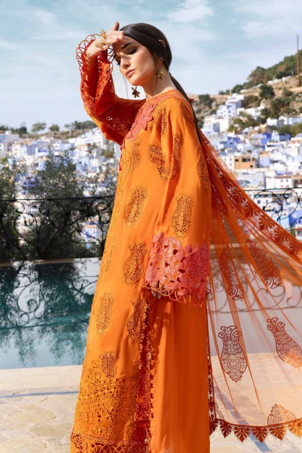 My Fashion Road MARIA B Luxury Unstitched Lawn Collection 2025 | D-2505-B
