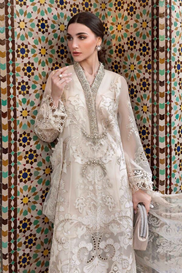 My Fashion Road MARIA B Luxury Unstitched Lawn Collection 2025 | D-2506-A