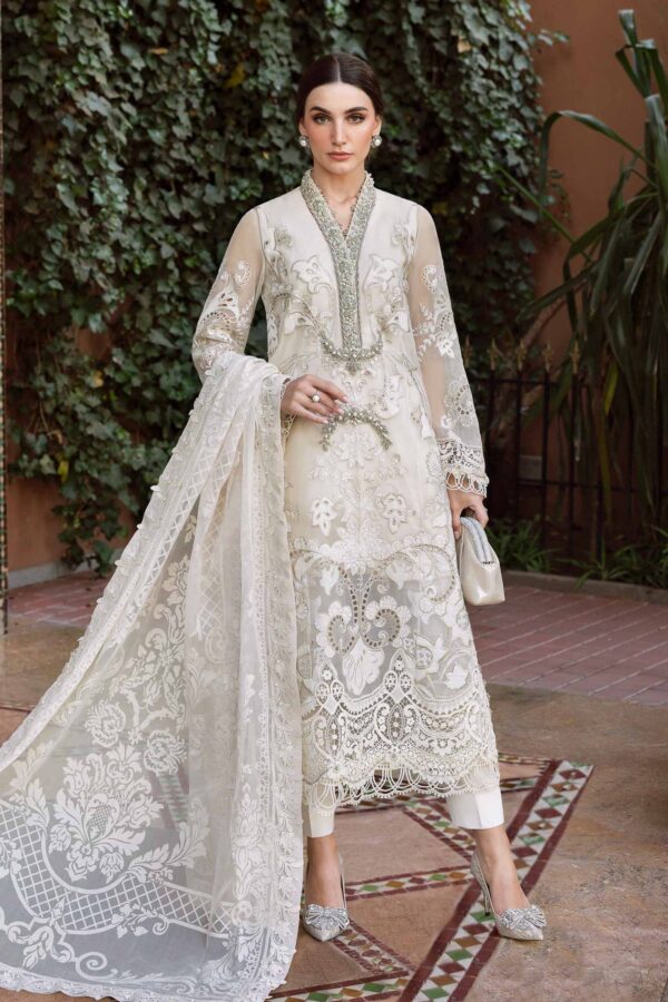 My Fashion Road MARIA B Luxury Unstitched Lawn Collection 2025 | D-2506-A
