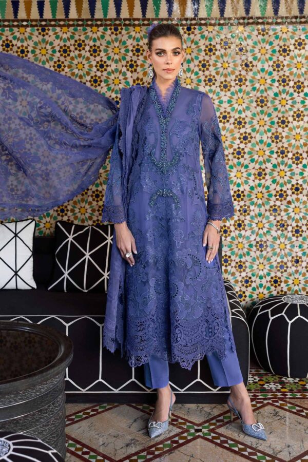 My Fashion Road MARIA B Luxury Unstitched Lawn Collection 2025 | D-2506-B