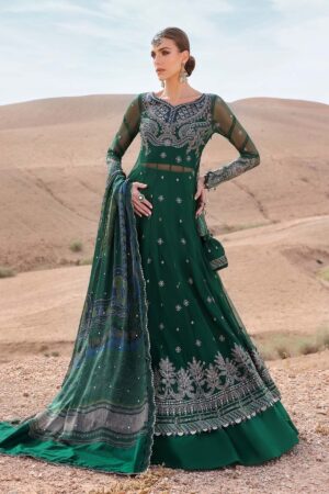 My Fashion Road MARIA B Luxury Unstitched Lawn Collection 2025 | D-2507-A (GZ-403)
