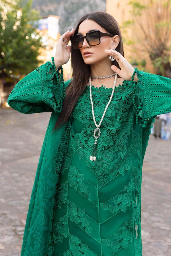 My Fashion Road MARIA B Luxury Unstitched Lawn Collection 2025 | D-2508-B IQ