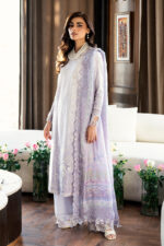 My Fashion Road Qalamkar Eid Collection Chikankari Unstitched Lawn 2025 | CS-03