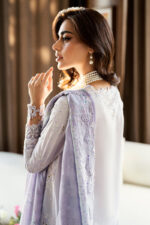 My Fashion Road Qalamkar Eid Collection Chikankari Unstitched Lawn 2025 | CS-03