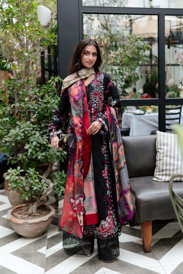 My Fashion Road Afrozeh Luxury Lawn Summer Collection 2025 | Elva