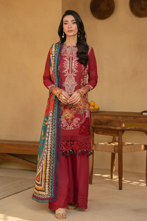 My Fashion Road Saira Rizwan Luxury Lawn Unstitched Collection 2025 | SRL25-2