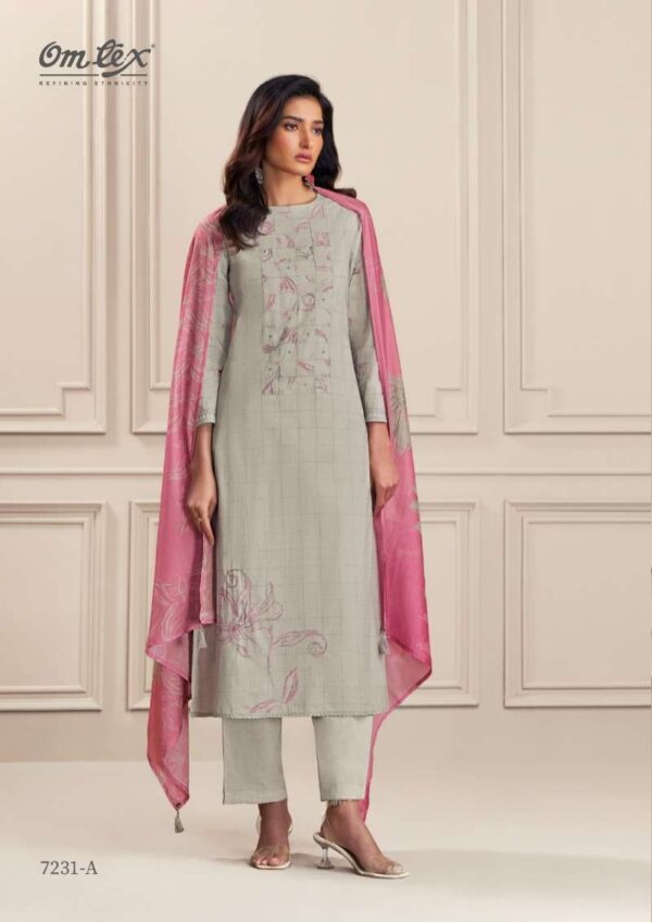 My Fashion Road Omtex Rasam Exclusive Fancy Cotton Dress | 7231 – A