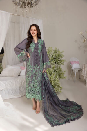My Fashion Road Sobia Nazir Luxury Unstitched Lawn Collection 2025 | 3B