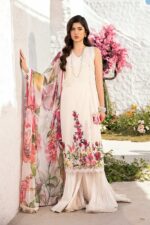 My Fashion Road MARIA B M Basics Unstitched Lawn Collection 2025 | MB-CUS25-701B My Fashion Road MARIA B M Basics Unstitched Lawn Collection 2025 | MB-CUS25-701B
