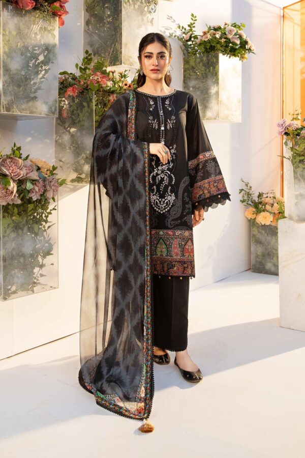 My Fashion Road MARIA B M Basics Unstitched Lawn Collection 2025 | MB-CUS25-703A