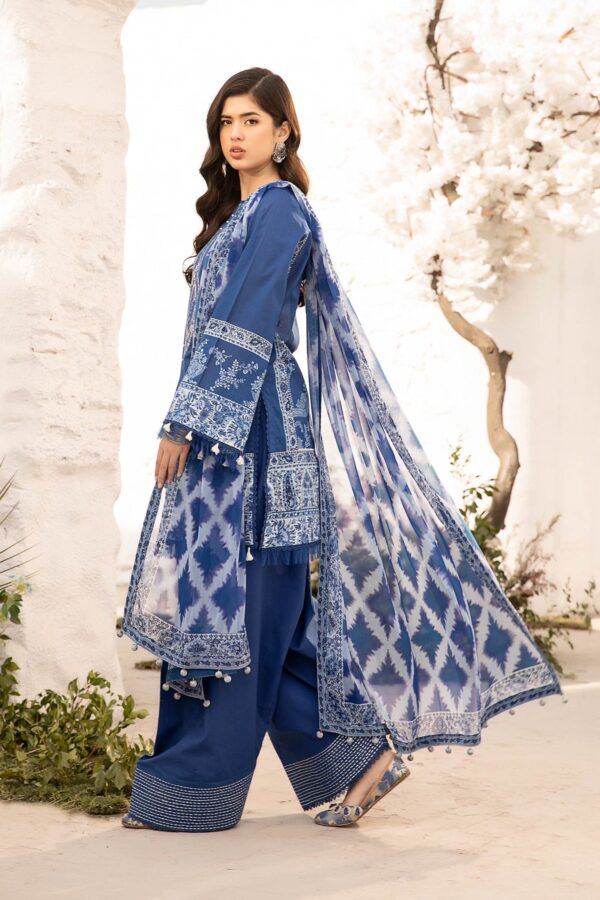 My Fashion Road MARIA B M Basics Unstitched Lawn Collection 2025 | MB-CUS25-703B