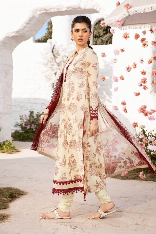 My Fashion Road MARIA B M Basics Unstitched Lawn Collection 2025 | MB-CUS25-708A