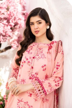 My Fashion Road MARIA B M Basics Unstitched Lawn Collection 2025 | MB-CUS25-709A