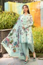 My Fashion Road MARIA B M Basics Unstitched Lawn Collection 2025 | MB-CUS25-709B