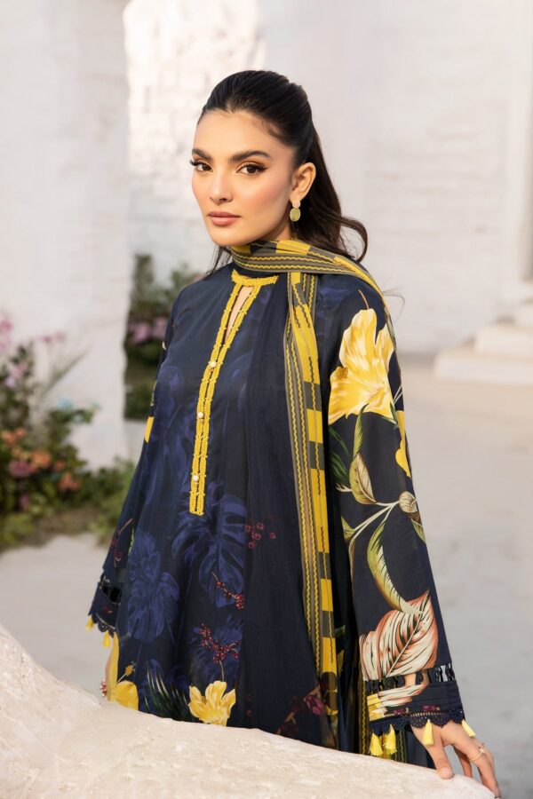 My Fashion Road MARIA B M Basics Unstitched Lawn Collection 2025 | MB-CUS25-710B