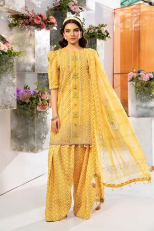 My Fashion Road MARIA B M Basics Unstitched Lawn Collection 2025 | MB-CUS25-711A