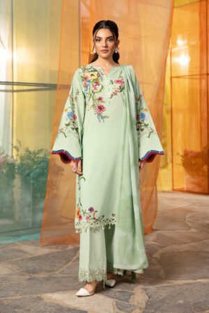 My Fashion Road MARIA B M Basics Unstitched Lawn Collection 2025 | MB-CUS25-712B