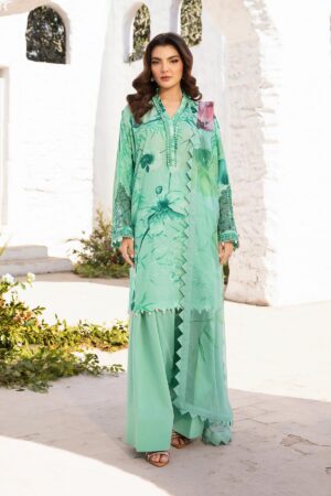 My Fashion Road MARIA B M Basics Unstitched Lawn Collection 2025 | MB-CUS25-713A