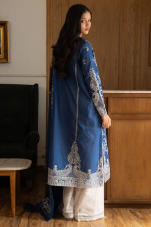 My Fashion Road Zara Shahjahan Satori Luxury Unstitched Lawn 2025 | 8B