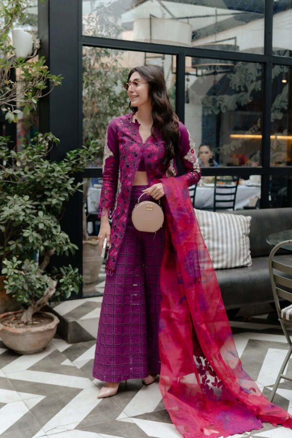My Fashion Road Afrozeh Luxury Lawn Summer Collection 2025 | Serene