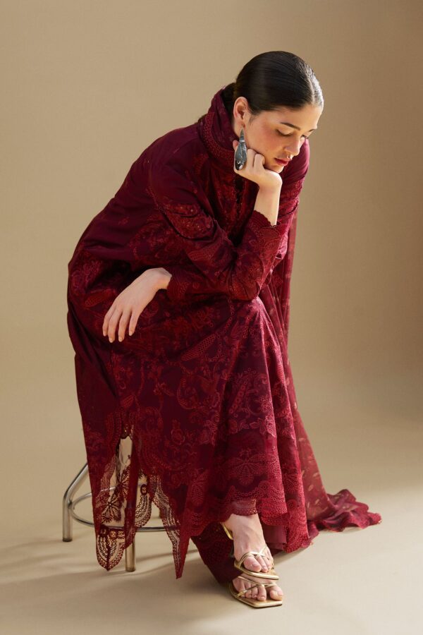 My Fashion Road Zara Shahjahan Satori Luxury Unstitched Lawn 2025 | 9A
