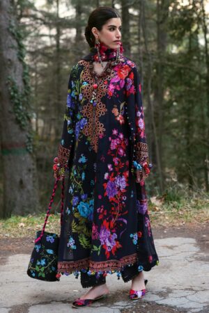 My Fashion Road Zaha Luxury Lawn Unstitched Suits 2025 | ZL25-07 A