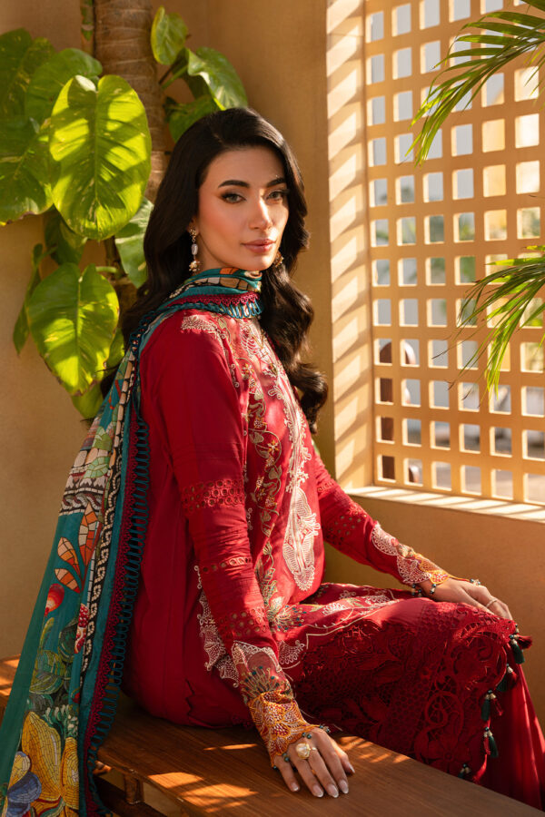 My Fashion Road Saira Rizwan Luxury Lawn Unstitched Collection 2025 | SRL25-2