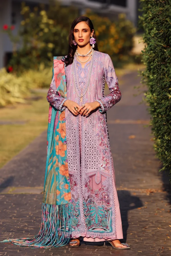 My Fashion Road Afrozeh Luxury Lawn Summer Collection 2025 | Chrysa