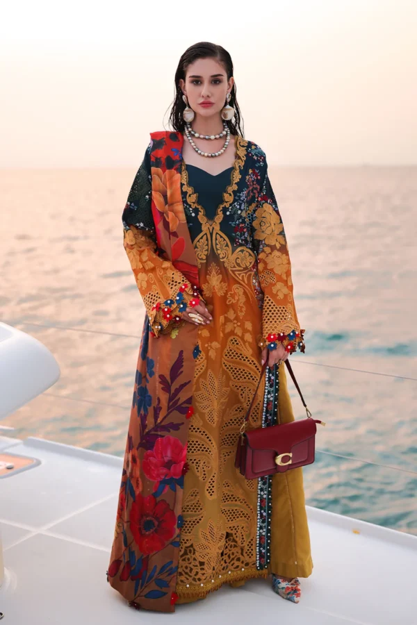 My Fashion Road Afrozeh Luxury Lawn Summer Collection 2025 | Halcy
