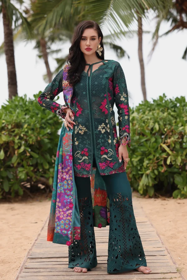 My Fashion Road Afrozeh Luxury Lawn Summer Collection 2025 | Vermora