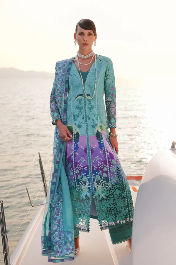 My Fashion Road Afrozeh Luxury Lawn Summer Collection 2025 | Sovana