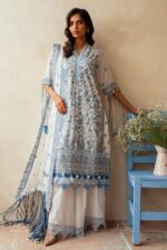 My Fashion Road Gul Ahmed Premium Luxury Lawn Unstitched Collection 2025 | LSV-52024