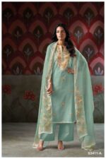My Fashion Road Ganga Fashion Elishea Designer Cotton Linen Salwar Suit | S3411 – A My Fashion Road Ganga Fashion Elishea Designer Cotton Linen Salwar Suit | S3411 – A