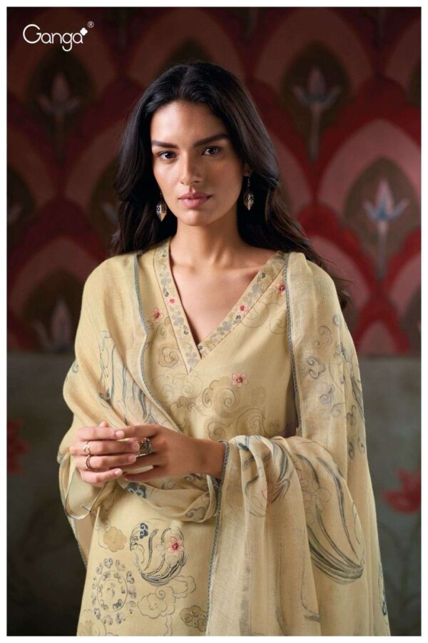 My Fashion Road Ganga Fashion Gladys Exclusive Cotton Dress | S3424 – D