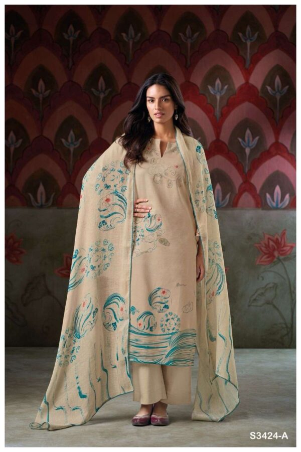 My Fashion Road Ganga Fashion Gladys Exclusive Cotton Dress | S3424 – A