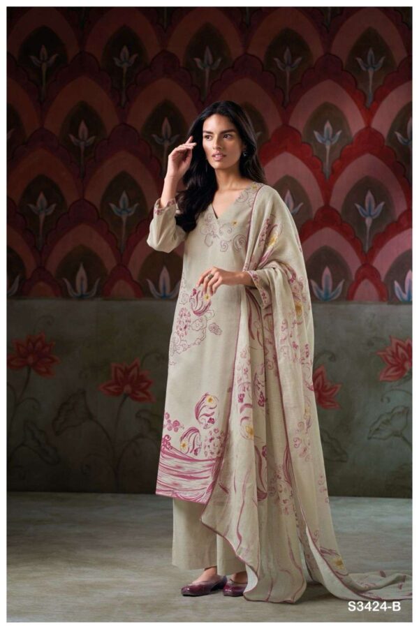 My Fashion Road Ganga Fashion Gladys Exclusive Cotton Dress | S3424 – B