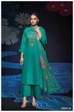 My Fashion Road Ganga Fashion Jaime Fancy Cotton Satin Dress | S3241 – B