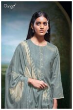 My Fashion Road Ganga Fashion Lexi Printed Cotton Fancy Cotton Suit | S3374 – D