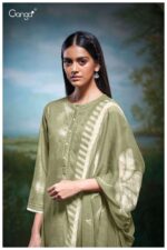 My Fashion Road Ganga Fashion Lexi Printed Cotton Fancy Cotton Suit | S3374 – c