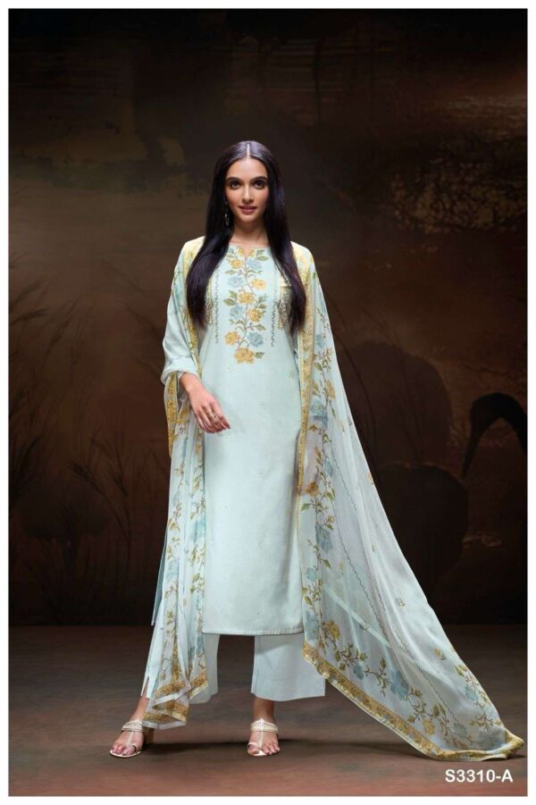 My Fashion Road Ganga Fashion Loxie Latest Design Cotton Ladies Suit | S3310 – A