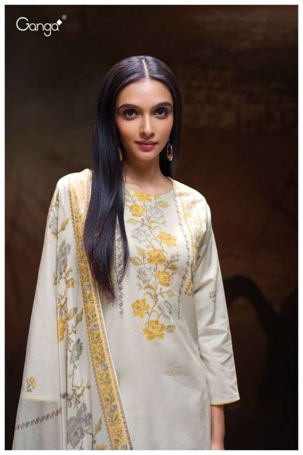My Fashion Road Ganga Fashion Loxie Latest Design Cotton Ladies Suit | S3310 – B
