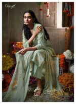 My Fashion Road Ganga Fashion Papillon Printed Cotton Linen Suit | C2240 My Fashion Road Ganga Fashion Papillon Printed Cotton Linen Suit | C2240