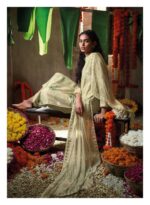 My Fashion Road Ganga Fashion Papillon Printed Cotton Linen Suit | C2242