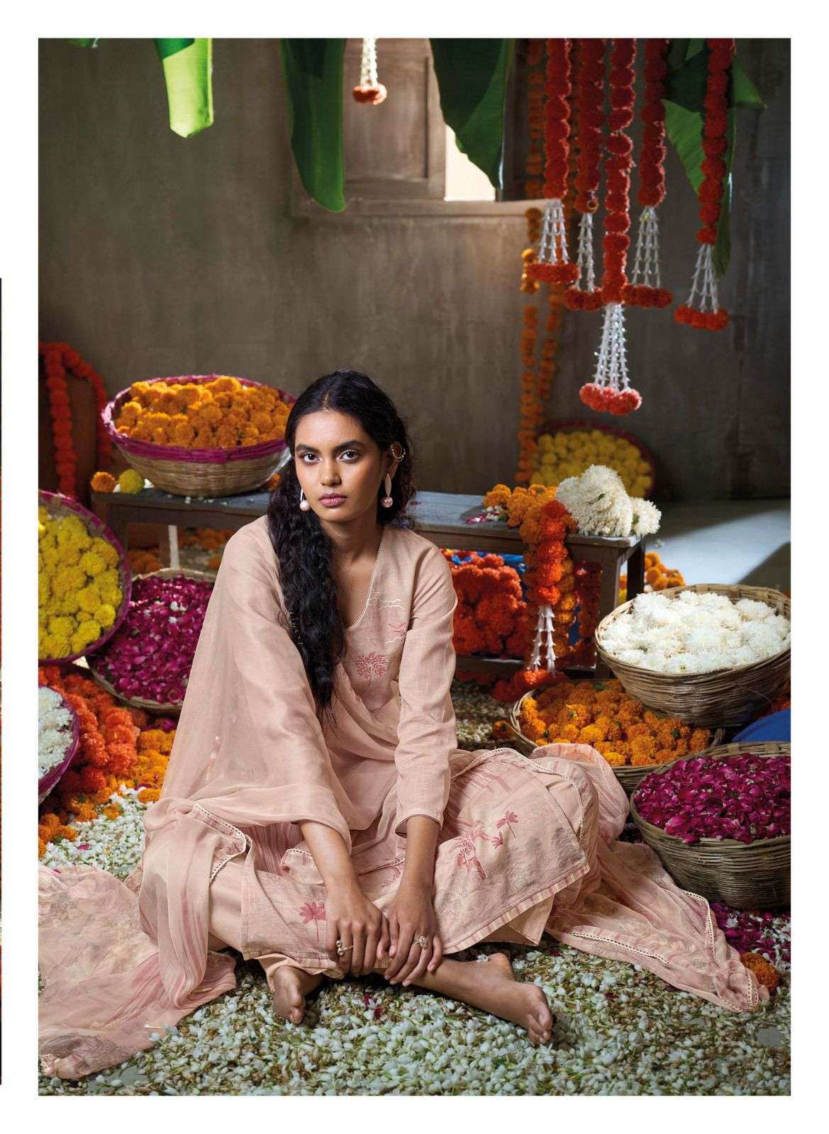 My Fashion Road Ganga Fashion Papillon Printed Cotton Linen Suit | C2239 My Fashion Road Ganga Fashion Papillon Printed Cotton Linen Suit | C2239