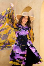 My Fashion Road Gul Ahmed The Floral World Lawn Unstitched Collection 2025 | CS-52005