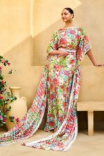 My Fashion Road Gul Ahmed The Floral World Lawn Unstitched Collection 2025 | BS-52003