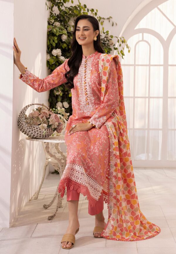 My Fashion Road Gul Ahmed Timeless Allure Lawn Unstitched Collection 2025 | CL 52001